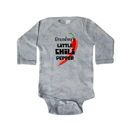 Inktastic Grandma s Little Chili Pepper Gift Baby Boy or Baby Girl Long Sleeve Bodysuit
Inktastic Grandma s Little Chili Pepper Gift Baby Boy or Baby Girl Long Sleeve Bodysuit