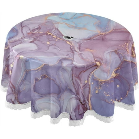 SKYSONIC Blue Purple Marble Texture Round Tablecloth 60In Waterproof Round Table Cloths with Umbrella Hole and Zipper Party Patio Table Covers for Outdoor Backyard /BBQ/Picnic
SKYSONIC Blue Purple Marble Texture Round Tablecloth 60In Waterproof Round Table Cloths with Umbrella Hole and Zipper Party Patio Table Covers for Outdoor Backyard /BBQ/Picnic