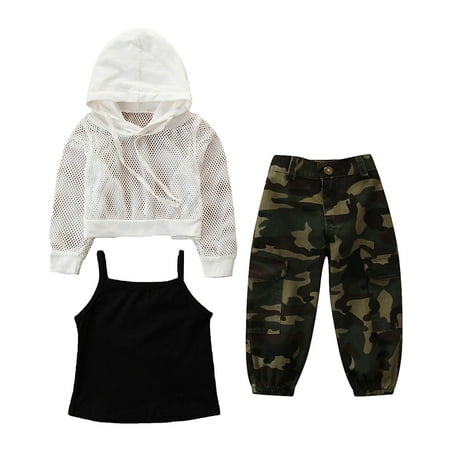 baby girl clothes Spring Winter Long Sleeve Hoodie Coat Vest Tops Camouflage Colored Pants 3Pcs Outfits Clothes Set
baby girl clothes Spring Winter Long Sleeve Hoodie Coat Vest Tops Camouflage Colored Pants 3Pcs Outfits Clothes Set