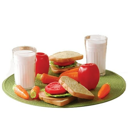 Constructive Playthings Pretend Play 20 piece Healthy Lunch Plastic Food Set for Two
Constructive Playthings Pretend Play 20 piece Healthy Lunch Plastic Food Set for Two