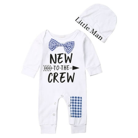 Sunisery 2PCS Newborn Baby Boys Girls Letter Print Long Sleeve Cotton Romper Cute Hat Blue 3-6 Months
Sunisery 2PCS Newborn Baby Boys Girls Letter Print Long Sleeve Cotton Romper Cute Hat Blue 3-6 Months