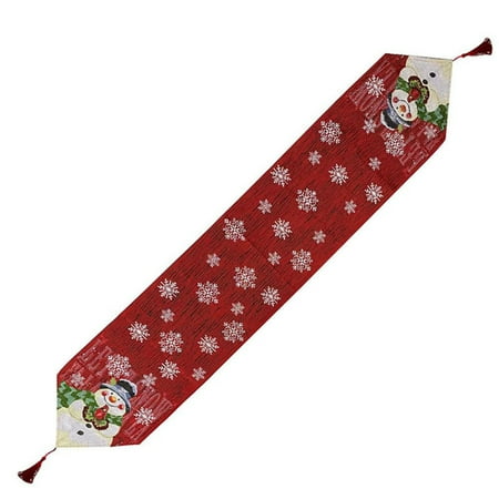 Christmas Table Runner Multipurpose Embroidered Snowman Table Decoration Multipurpose Embroidered Snowman Table Decoration Not Easy to Fade Durable Great Gifts Parties Wedding Banquet Embroidered
Christmas Table Runner Multipurpose Embroidered Snowman Table Decoration Multipurpose Embroidered Snowman Table Decoration Not Easy to Fade Durable Great Gifts Parties Wedding Banquet Embroidered