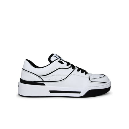 Dolce & Gabbana Man New Roma White Leather Sneakers