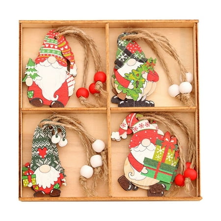 HEVIRGO Pendant 12Pcs Christmas Tree Pendant Cartoon Color Painted Anti-fade Reusable Boxed Festival Decoration Lanyard Wooden Xmas Santa Claus Gnome Car Glove Pendant Party Supplies
HEVIRGO Pendant 12Pcs Christmas Tree Pendant Cartoon Color Painted Anti-fade Reusable Boxed Festival Decoration Lanyard Wooden Xmas Santa Claus Gnome Car Glove Pendant Party Supplies