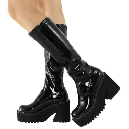 Cathalem Wide Calf Rain Boots for Women Size 9 Ladies Boots Block Heels Mid over The Knee Boots for Women Wide Calf 12 Black 6.5
Cathalem Wide Calf Rain Boots for Women Size 9 Ladies Boots Block Heels Mid over The Knee Boots for Women Wide Calf 12 Black 6.5