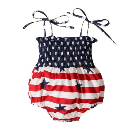 Canrulo Newborn Baby Girls 4th of July Outfits Bodysuit Romper Independence Day Clothes
Canrulo Newborn Baby Girls 4th of July Outfits Bodysuit Romper Independence Day Clothes