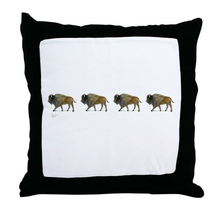 CafePress - Buffalos On The Way - Decor Throw Pillow (18"x18")