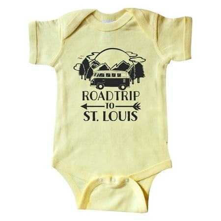 Inktastic Road Trip To St. Louis Gift Baby Boy or Baby Girl Bodysuit