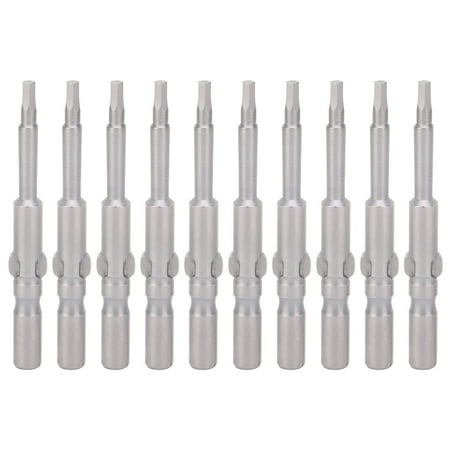 Head Screwdriver Bits Alloy Steel 2.5mm Harden Screwdriver Bits With Strong For Adsorption Screws For Replacement Needs
Head Screwdriver Bits Alloy Steel 2.5mm Harden Screwdriver Bits With Strong For Adsorption Screws For Replacement Needs