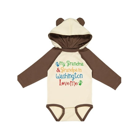 Inktastic Washington Grandma Loves Me Gift Baby Boy or Baby Girl Long Sleeve Bodysuit
Inktastic Washington Grandma Loves Me Gift Baby Boy or Baby Girl Long Sleeve Bodysuit