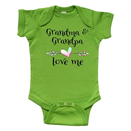 Inktastic Grandma and Grandpa Love Me- Heart Grandchild Gift Baby Boy or Baby Girl Bodysuit
Inktastic Grandma and Grandpa Love Me- Heart Grandchild Gift Baby Boy or Baby Girl Bodysuit