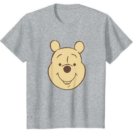Winnie The Pooh Classic Vintage Bear Big Face Youth T-Shirt for Boy Girl Kids Toddler Sport Grey Color Size 7
Winnie The Pooh Classic Vintage Bear Big Face Youth T-Shirt for Boy Girl Kids Toddler Sport Grey Color Size 7