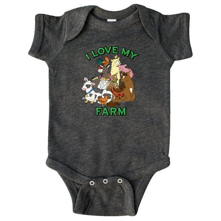 Inktastic I Love My Farm with Happy Farm Animals Gift Baby Boy or Baby Girl Bodysuit
Inktastic I Love My Farm with Happy Farm Animals Gift Baby Boy or Baby Girl Bodysuit