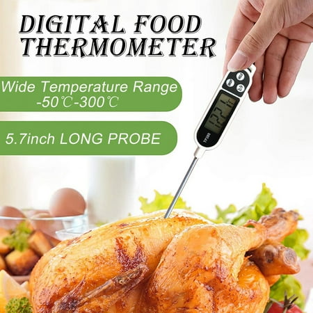 Tangnade Kitchen Organization Decor Digital Food Cooking Meat Thermometer With Long Probe For Kitchen BBQ Milk
Tangnade Kitchen Organization Decor Digital Food Cooking Meat Thermometer With Long Probe For Kitchen BBQ Milk