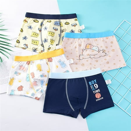 eczipvz Boys Underwear Children Kids Boys Cotton Underwear Cute Cartoon Underpants Shorts Pants Trunks Briefs 4PCS Boys (Dark Blue 2-3 Years)
eczipvz Boys Underwear Children Kids Boys Cotton Underwear Cute Cartoon Underpants Shorts Pants Trunks Briefs 4PCS Boys (Dark Blue 2-3 Years)