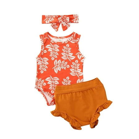 Infant Baby Girl Boy Cotton Clothes 0-24M 5 Colors 3Pcs Summer Outfits Baby Ruffle Sleeveless Romper Tops+High Waist Shorts
Infant Baby Girl Boy Cotton Clothes 0-24M 5 Colors 3Pcs Summer Outfits Baby Ruffle Sleeveless Romper Tops+High Waist Shorts