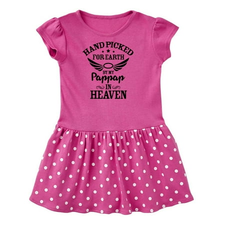 Inktastic Handpicked for Earth By My Pappap in Heaven with Angel Wings Gift Toddler Girl Dress
Inktastic Handpicked for Earth By My Pappap in Heaven with Angel Wings Gift Toddler Girl Dress