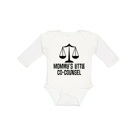 Inktastic Mommy Little Co Counsel Lawyer Gift Baby Boy or Baby Girl Long Sleeve Bodysuit
Inktastic Mommy Little Co Counsel Lawyer Gift Baby Boy or Baby Girl Long Sleeve Bodysuit