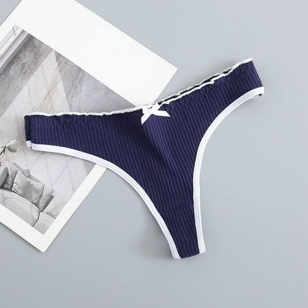 NECHOLOGY Womens Low Waist Through Waist Bikini Brief Underwear Thong Lane plus Size Panties for Women Underpants Navy Large
NECHOLOGY Womens Low Waist Through Waist Bikini Brief Underwear Thong Lane plus Size Panties for Women Underpants Navy Large
