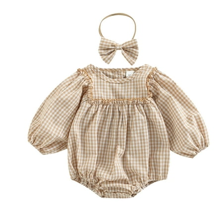 Jdefeg 3 To 6 Month Baby Girl Clothes Toddler Girls Long Sleeve Plaid Prints Puff Tops with Headbands Outfits 2Pcs Outfits Clothes Set Clothes 3 Month Old Cotton Blend A 80
Jdefeg 3 To 6 Month Baby Girl Clothes Toddler Girls Long Sleeve Plaid Prints Puff Tops with Headbands Outfits 2Pcs Outfits Clothes Set Clothes 3 Month Old Cotton Blend A 80