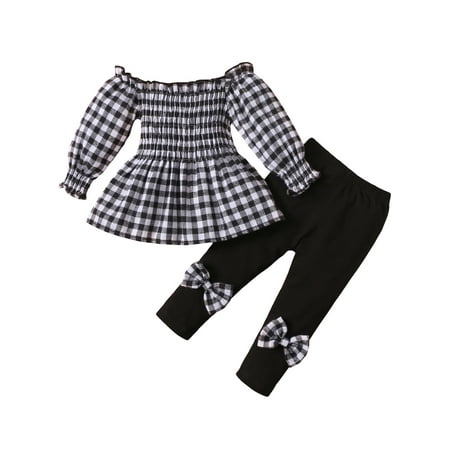 Farrubbyine8 Toddler Baby Girl Christmas Plaid Long Sleeve Ruffle Tunic Top Dress Pants Clothes Set
Farrubbyine8 Toddler Baby Girl Christmas Plaid Long Sleeve Ruffle Tunic Top Dress Pants Clothes Set