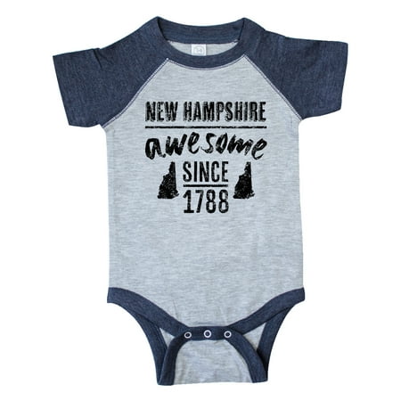 Inktastic New Hampshire Awesome Since 1788 Gift Baby Boy or Baby Girl Bodysuit
Inktastic New Hampshire Awesome Since 1788 Gift Baby Boy or Baby Girl Bodysuit