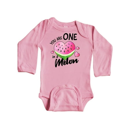 Inktastic Valentines Day You are One in a Melon with Hearts Gift Baby Boy or Baby Girl Long Sleeve Bodysuit
Inktastic Valentines Day You are One in a Melon with Hearts Gift Baby Boy or Baby Girl Long Sleeve Bodysuit