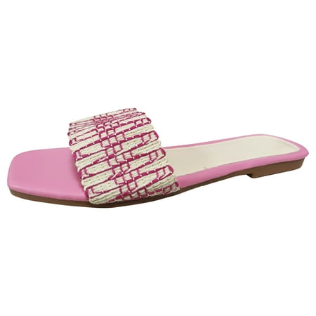 NECHOLOGY Women Sandals Size 7 Casual Ladies Fashion Summer Colorblock Braided Breathable Flat Sandals Size 12 in Women Pink 7.5
NECHOLOGY Women Sandals Size 7 Casual Ladies Fashion Summer Colorblock Braided Breathable Flat Sandals Size 12 in Women Pink 7.5