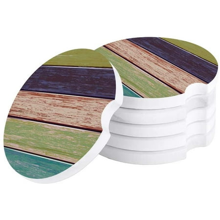KXMDXA Colorful Style Vintage Wooden Plank Grain Set of 4 Car Coaster for Drinks Absorbent Ceramic Stone Coasters Cup Mat with Cork Base for Home Kitchen Room Coffee Table Bar Decor
KXMDXA Colorful Style Vintage Wooden Plank Grain Set of 4 Car Coaster for Drinks Absorbent Ceramic Stone Coasters Cup Mat with Cork Base for Home Kitchen Room Coffee Table Bar Decor