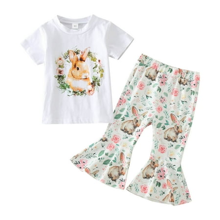 EHQJNJ Toddler Outfits for Girls Fall Toddler Girls Short Sleeve Easter Rabbit Prints Tops T Shirt Bell Bottoms Pants Outfits Toddler Girls Summer Outfits Purple Baby Girl Outfit Sets Winter
EHQJNJ Toddler Outfits for Girls Fall Toddler Girls Short Sleeve Easter Rabbit Prints Tops T Shirt Bell Bottoms Pants Outfits Toddler Girls Summer Outfits Purple Baby Girl Outfit Sets Winter