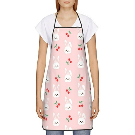 Goofa Bib Apron Unisex Aprons Adjustable Waterdrop Resistant Cooking Kitchen Apron for Chef Rabbit And Cherry Pattern Apron Bulk
Goofa Bib Apron Unisex Aprons Adjustable Waterdrop Resistant Cooking Kitchen Apron for Chef Rabbit And Cherry Pattern Apron Bulk