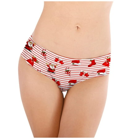 DENGDENG Seamless Sexy Panties for Women Underwear Women s Christmas Low Waist Brief
DENGDENG Seamless Sexy Panties for Women Underwear Women s Christmas Low Waist Brief