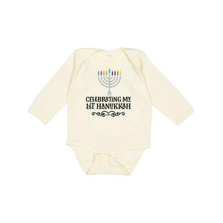 Inktastic Hanukkah Babys 1st Menorah Gift Baby Boy or Baby Girl Long Sleeve Bodysuit
Inktastic Hanukkah Babys 1st Menorah Gift Baby Boy or Baby Girl Long Sleeve Bodysuit