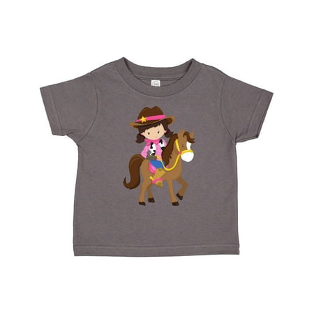 Inktastic Cowgirl Sheriff Horse Western Brown Hair Gift Toddler Toddler Girl T-Shirt
Inktastic Cowgirl Sheriff Horse Western Brown Hair Gift Toddler Toddler Girl T-Shirt