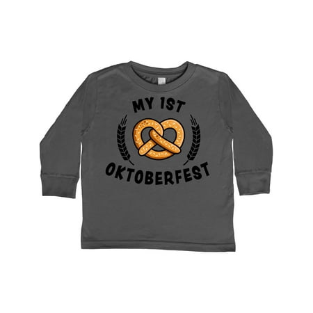 Inktastic My 1st Oktoberfest with Pretzel and Laurels Gift Toddler Boy or Toddler Girl Long Sleeve T-Shirt 
Inktastic My 1st Oktoberfest with Pretzel and Laurels Gift Toddler Boy or Toddler Girl Long Sleeve T-Shirt
