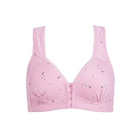 Deals of the Week! Women s Bra Wire Free Underwear One-Piece Bra Everyday Underwear Beige
