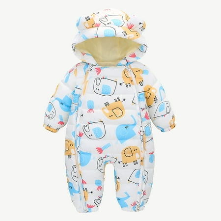 Baby Winter Romper Infant Hooded Romper Coat for Newborn Girl Clothes Solid Cartoon Printed Long Sleeve Newborn Winter Suit 0-3 Months
Baby Winter Romper Infant Hooded Romper Coat for Newborn Girl Clothes Solid Cartoon Printed Long Sleeve Newborn Winter Suit 0-3 Months