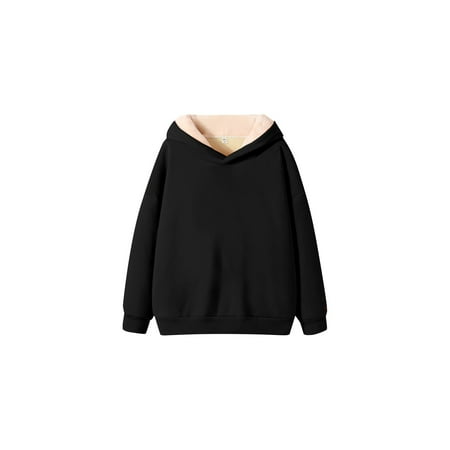 AIMAOMI Winter Solid Color Long Sleeved Plush Hooded Pullover Sweater For A Family Of Three Parents Kid Style H
AIMAOMI Winter Solid Color Long Sleeved Plush Hooded Pullover Sweater For A Family Of Three Parents Kid Style H