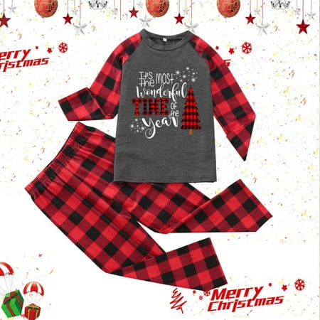Sixuan Christmas Pajamas for Family Red Family Pjs Matching Sets Kids Cute Tress Print Plaid Long Sleeve Casusal Sleepwear
Sixuan Christmas Pajamas for Family Red Family Pjs Matching Sets Kids Cute Tress Print Plaid Long Sleeve Casusal Sleepwear