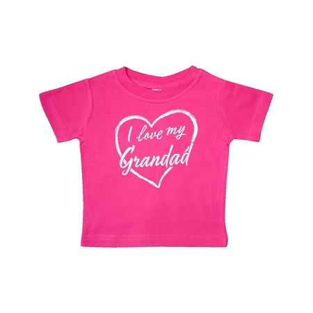 Inktastic I Love My Grandad in White Chalk Heart Gift Baby Boy or Baby Girl T-Shirt
Inktastic I Love My Grandad in White Chalk Heart Gift Baby Boy or Baby Girl T-Shirt