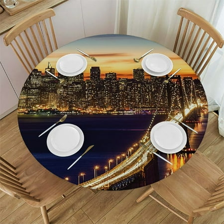 Vintage Wildflower Floral Round Fitted Tablecloth with Elastic Boho Rose Butterfly Table Cover Round Washable Wipeable Fitted Table Cloth for Outdoor Patio Party Dining Table Decor 45-50 Inch
Vintage Wildflower Floral Round Fitted Tablecloth with Elastic Boho Rose Butterfly Table Cover Round Washable Wipeable Fitted Table Cloth for Outdoor Patio Party Dining Table Decor 45-50 Inch