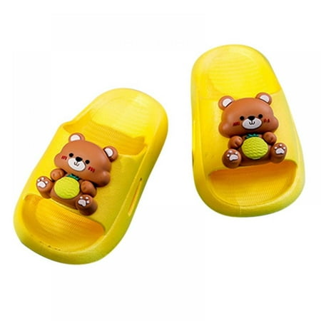Children s Sandals - Girls Boys Fruit Slippers Summer Slides Sandals Kids Shower Slippers for Beach Pool Water Shoes