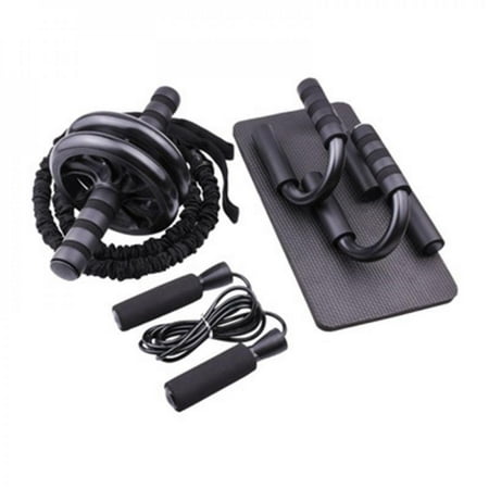 Clearance! Wheel 6-in-1 Kit with Knee Pad Bearing Jumping Rope Push-up Bracket Elastic Rope Perfect Home Gym Equipment for Men Women Abdominal Exercise
Clearance! Wheel 6-in-1 Kit with Knee Pad Bearing Jumping Rope Push-up Bracket Elastic Rope Perfect Home Gym Equipment for Men Women Abdominal Exercise