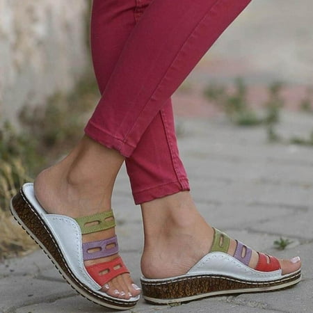 Aueoeo Womens Slippers Size 9 Memory Foam Slippers Women s Ladies Fashion Mixed Color Slip On Wedges Sandals Casual Slipper Shoes Clearance
Aueoeo Womens Slippers Size 9 Memory Foam Slippers Women s Ladies Fashion Mixed Color Slip On Wedges Sandals Casual Slipper Shoes Clearance