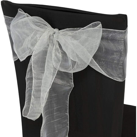Trimming Shop 17x280cm Organza Chair Sashes Silver Fuller Bows for Event Decoration 1pcs
Trimming Shop 17x280cm Organza Chair Sashes Silver Fuller Bows for Event Decoration 1pcs