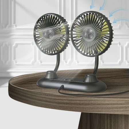 WSBDENLK Home Decor Clearance Car Fan Portable Vehicle Fan Dual Head Electric Fan Vehicle Mounted Usb Fan 360 Degree Rotation 3 Speed Strong Wind for Dashboard Suv Rv Truck Sedan Home office Rollbacks
WSBDENLK Home Decor Clearance Car Fan Portable Vehicle Fan Dual Head Electric Fan Vehicle Mounted Usb Fan 360 Degree Rotation 3 Speed Strong Wind for Dashboard Suv Rv Truck Sedan Home office Rollbacks