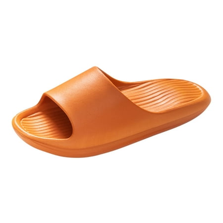 uikmnh Women Slippers Men And Women Slippers Bathroom Home Slippers Solid Color Flat Bottom Home Sandals Orange 6
uikmnh Women Slippers Men And Women Slippers Bathroom Home Slippers Solid Color Flat Bottom Home Sandals Orange 6