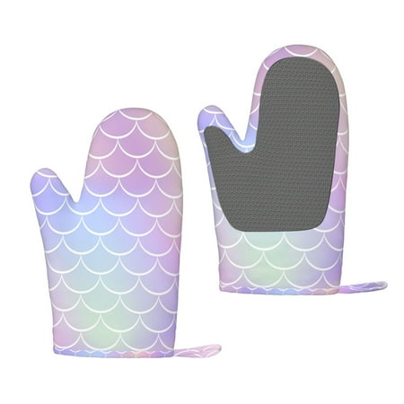 Junzan Fish Scale1 for Oven Mitts 2 Piece Set BBQ Gloves Grilling Gloves Heat Resistant Oven Gloves Kitchen Silicone Oven Mitts for Barbecue/Cooking/Baking
Junzan Fish Scale1 for Oven Mitts 2 Piece Set BBQ Gloves Grilling Gloves Heat Resistant Oven Gloves Kitchen Silicone Oven Mitts for Barbecue/Cooking/Baking