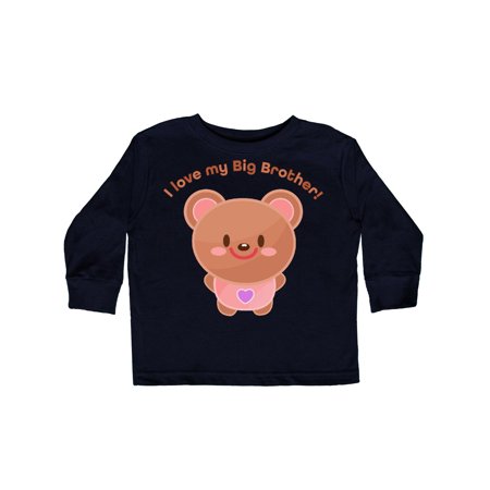 Inktastic I Love My Big Brother- cute baby bear Gift Toddler Boy or Toddler Girl Long Sleeve T-Shirt
Inktastic I Love My Big Brother- cute baby bear Gift Toddler Boy or Toddler Girl Long Sleeve T-Shirt