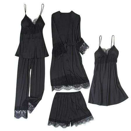 Women s Sleepwear Long Pants+TopsPajamas Five Piece Set Home cheap pajamas for women cheap pajamas for women women pajamas
Women s Sleepwear Long Pants+TopsPajamas Five Piece Set Home cheap pajamas for women cheap pajamas for women women pajamas